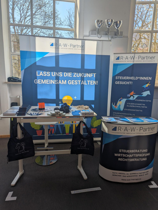 RAW-Partner-Messestand auf der Campus Connect Messe