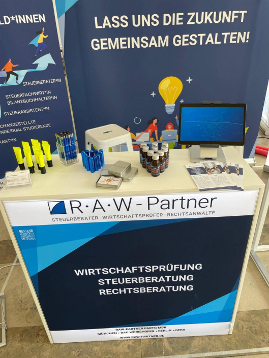 FKG-Messe-Stand-RAW-Partner Messe-Stand von RAW-Partner auf der FKG-Messe