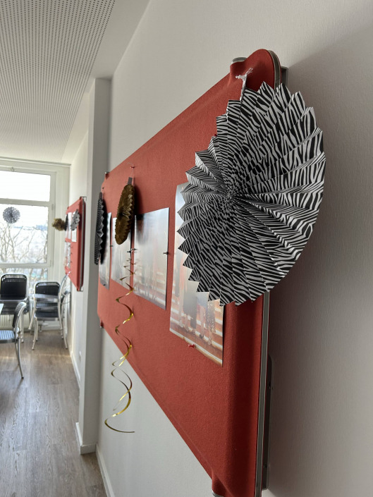 Dekorierter Pausenraum bei RAW-Partner