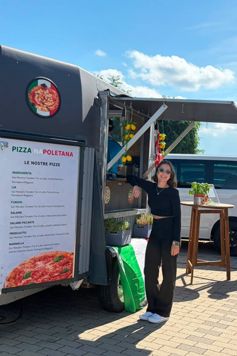 Mitarbeiterin beim RAW-Partner Sommerfest in Bad Wörishofen