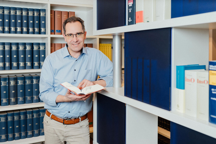 Portrait eines Rechtsanwalts bei RAW München