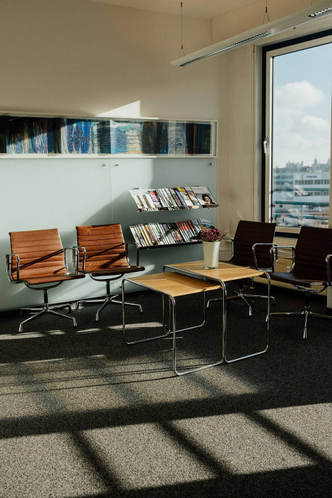 Wartebereich Empfang RAW-Partner